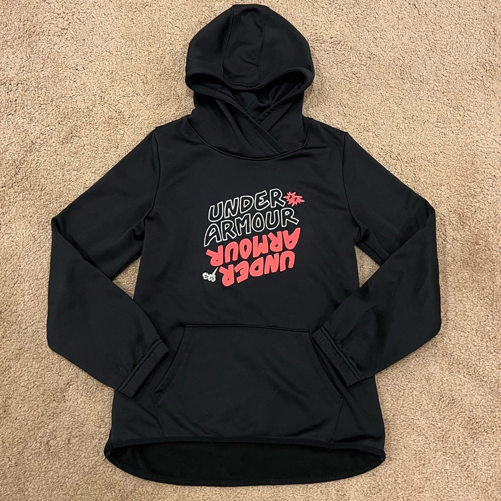 Girls Under Armour Hoodie (YXL)